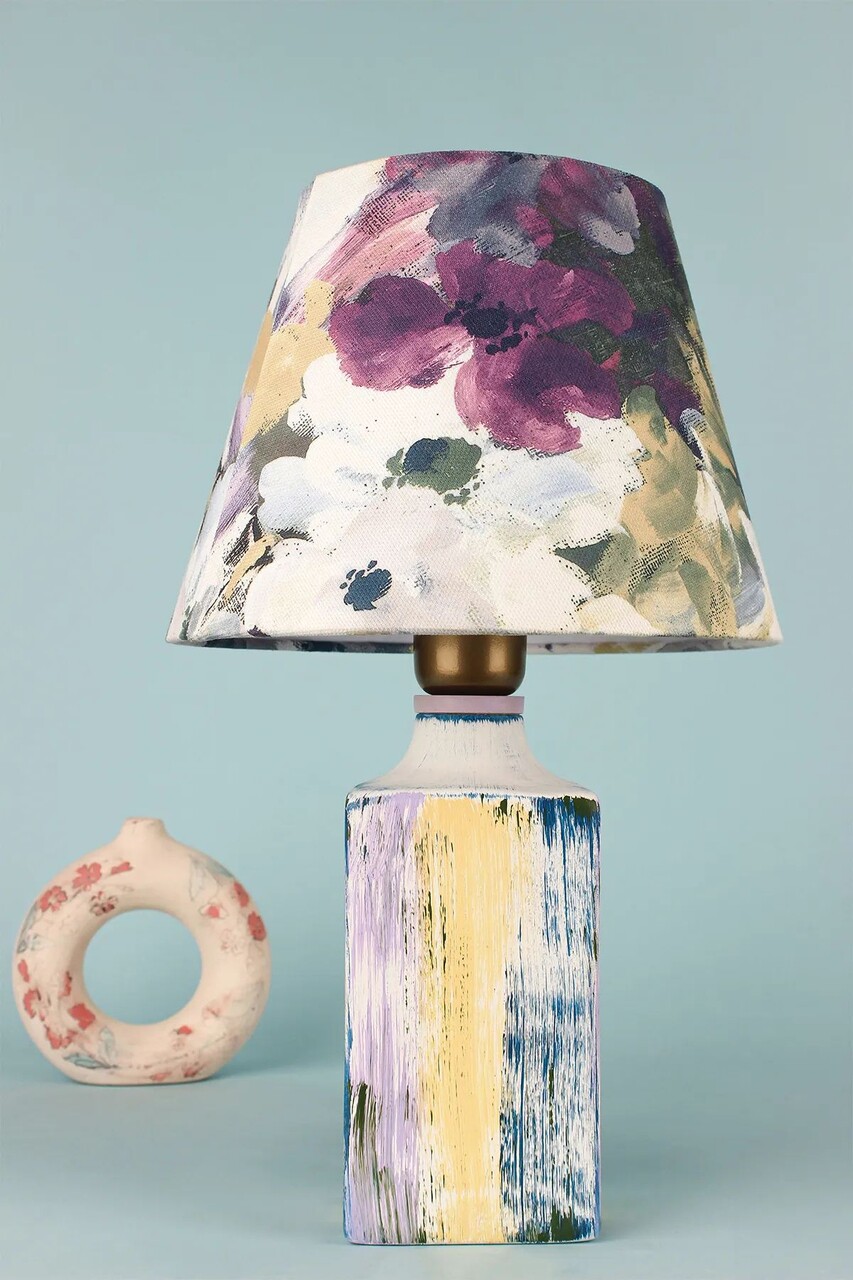 Lampa de masa, Opviq, 687HMY2436, Multicolor - imagine 4